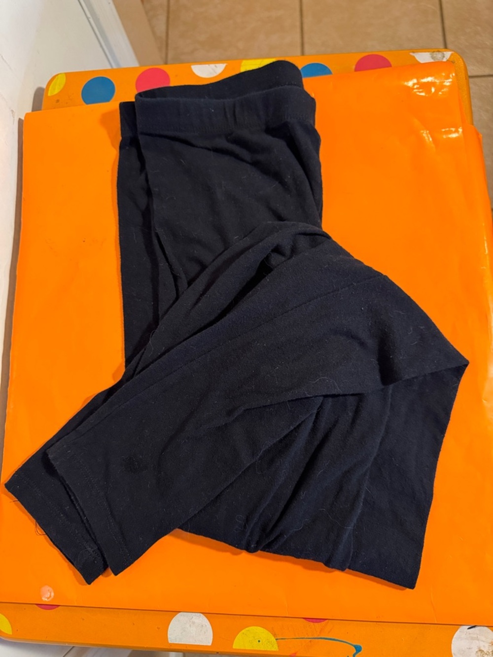 Active Basic Black Leggings